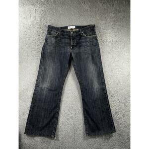 Paper Denim Cloth Jeans Men 38 Alec Relaxed Boot Cut Dark Wash Denim Pants